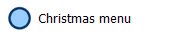 Christmas menu